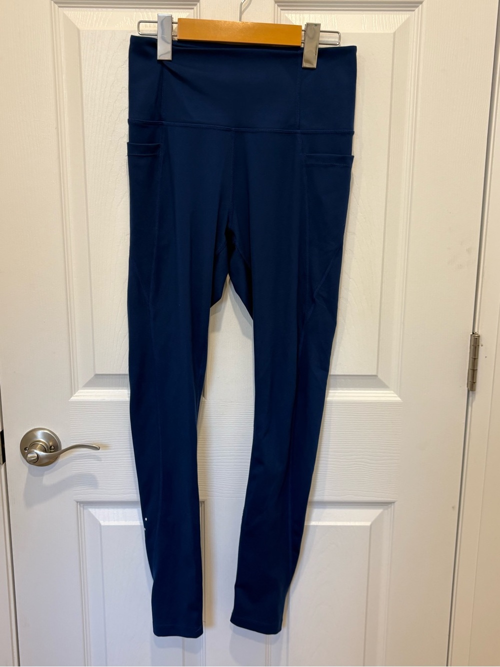 Danskin navy High-Waist Leggings with Side Pockets #1079